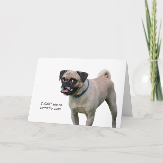 Passa födelsedagskort med fokus för en orsak kort (Framsida)