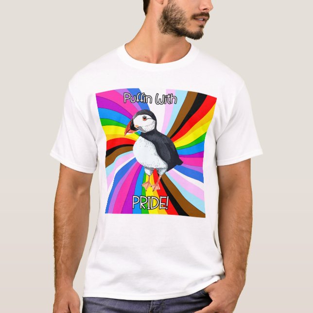Passa med Pride! - LGBTQ+ T Shirt (Framsida)