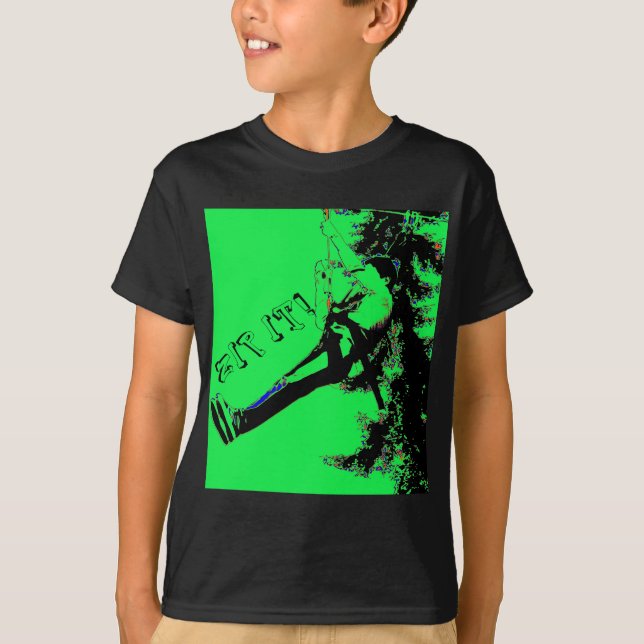 Passa! Zipliner Rider T Shirt (Framsida)