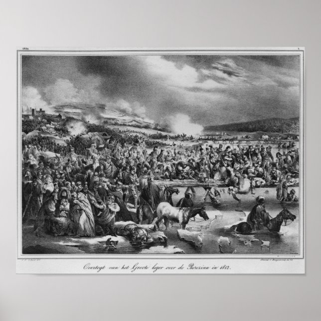 Passage av Berezina Poster (Framsidan)