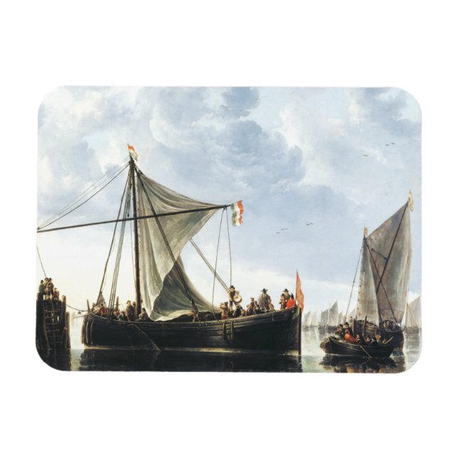 Passage Boat Aelbert Cuyp Magnet (Horisontell)