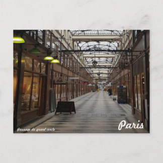 Passage du grand cercle Paris Vykort