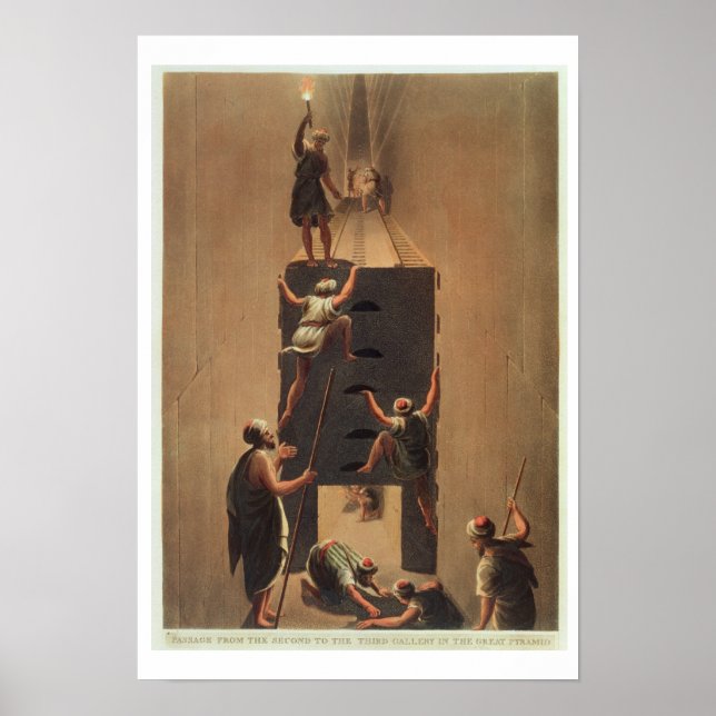 Passage från andra till tredje galleriet i poster (Framsidan)