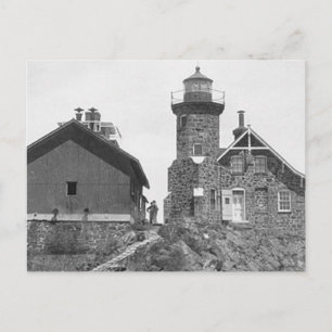 Passage Island fyr Vykort