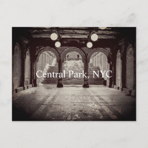 Passage under Bethesda Terrace Postcard Vykort