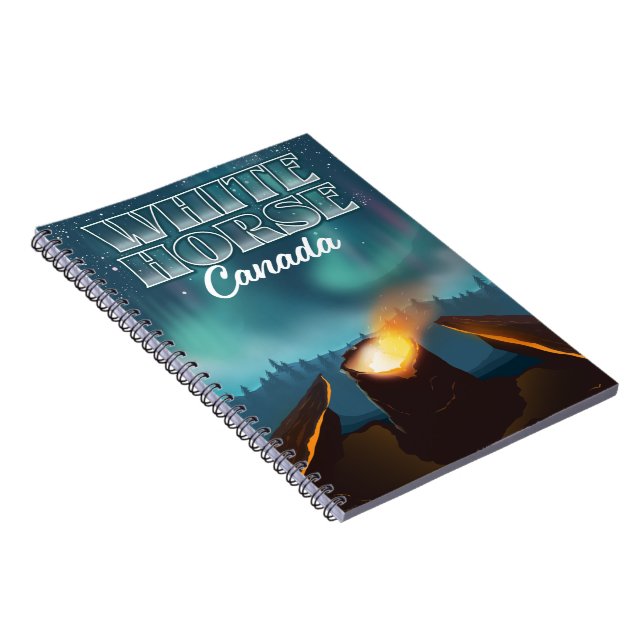 Passageraraffisch för White Horse Canada Anteckningsbok (Högra Sidan)