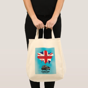 Passageraraffisch i London Illustrated karta Tygkasse
