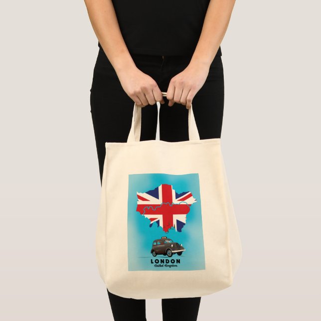 Passageraraffisch i London Illustrated karta Tygkasse (Framsida (produkt))