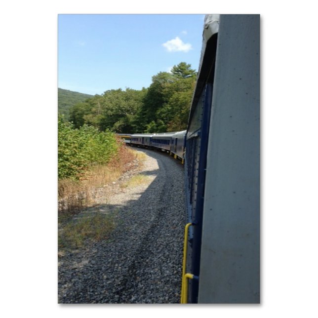 Passagerarcertifikat Tåg för Vuxnor Bordsnummer (Framsidan)