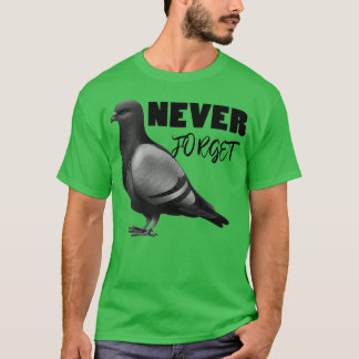 Passagerarduva Glöm aldrig TG 4 T Shirt