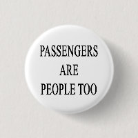 Passagerare är folk reser slogan