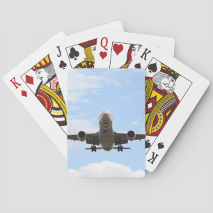 Passagerare Flygplan Casinokort