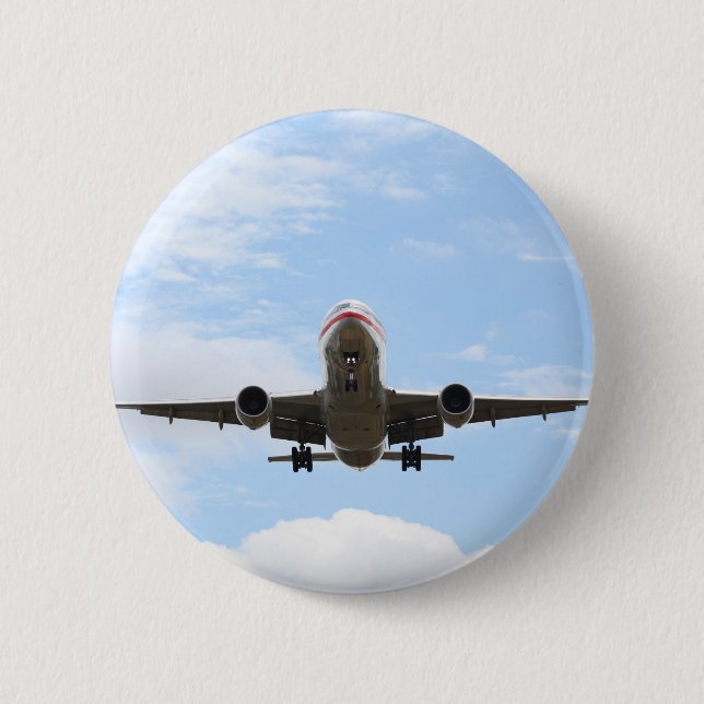 Passagerare Flygplan Knapp (Framsida)