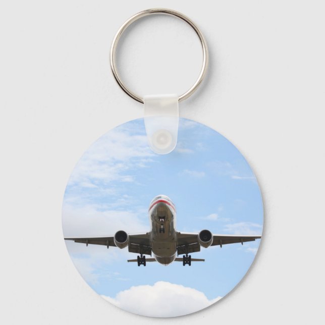 Passagerare Flygplan Nyckelring (Framsida)