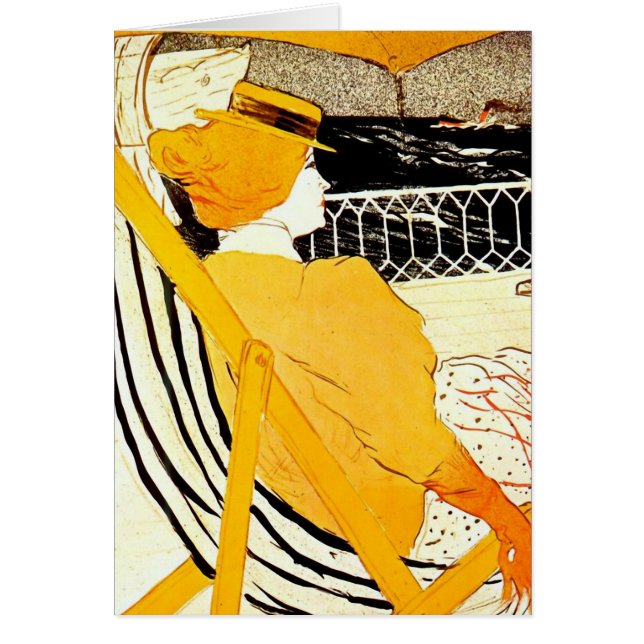 Passagerare i kabin 54 hälsningskort (Framsidan)