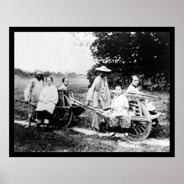 Passagerarhylsor China 1910 Poster (Framsidan)