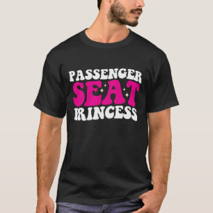 Passagerarprinsessa Flicka Bil Groovy Retro T Shirt