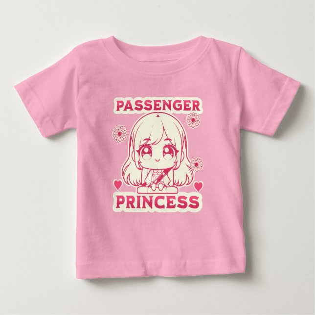 Passagerarprinsessa  t shirt (Framsida)