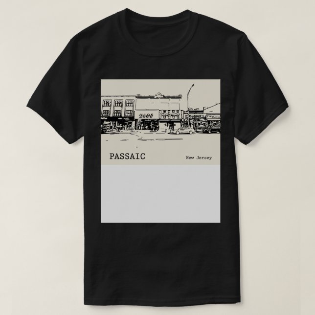Passaic New jersey 2 T Shirt (Design framsida)
