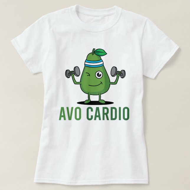 Passande Avokado T-Shirt (Design framsida)