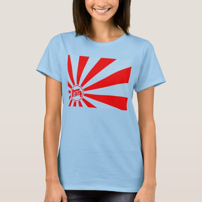 Passande Burnout Tee - TEQ stigning sol logotyp Shirt (Framsida)