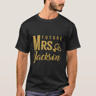 Passande Förlovningspresent För Kvinnor Brud Framt T Shirt