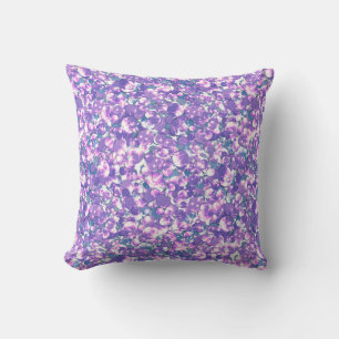Passande purpurfärgad violet för Seamless Kudde