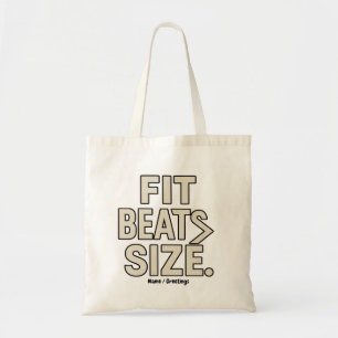 Passande taktfrekvens Storlek Motiverande Fitness, Tygkasse
