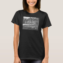Passande Tee med 25:e Blodgett House Print