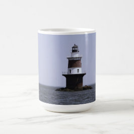 Passar av Pecks Ledge Lighthouse Mugg