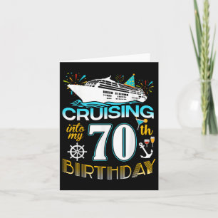 Passar in i min 70-åriga födelsedagsbesättning 70: kort