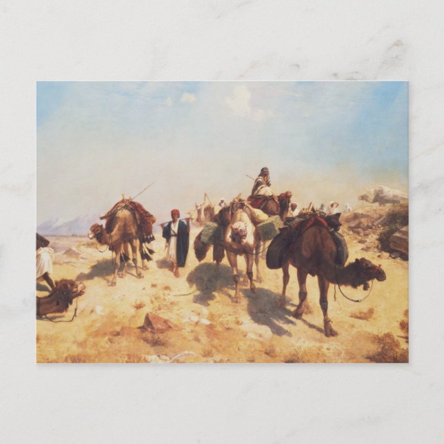 Passar öknen vykort (Framsida)