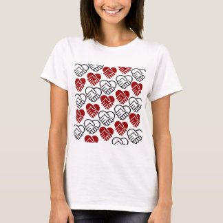 Passar T - Svart SCC som är röd & Tee Shirt