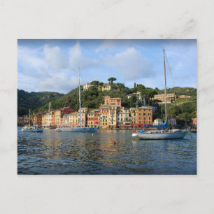 Passar till Portofino, vykort för Italien