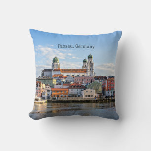 Passau, Tyskland cityscape-foto Kudde