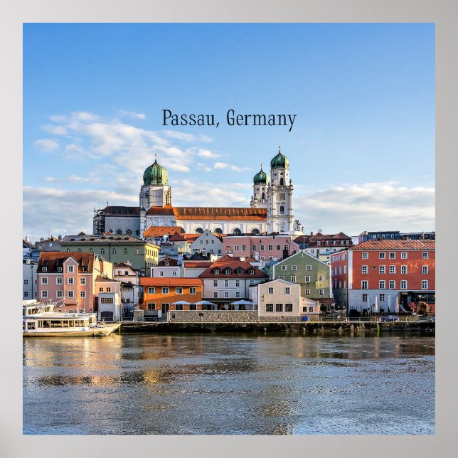 Passau, Tysklant liggande Poster (Framsidan)
