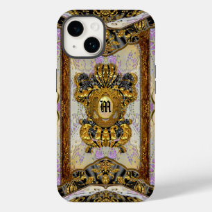 Passementerie Madeline Elegant Damask Monogram