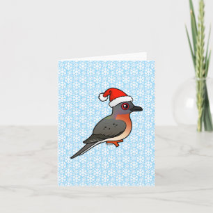 Passenger Pigeon Santa Helgkort