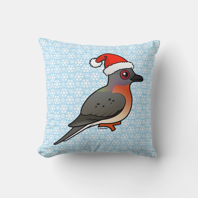 Passenger Pigeon Santa Kudde (Framsida)