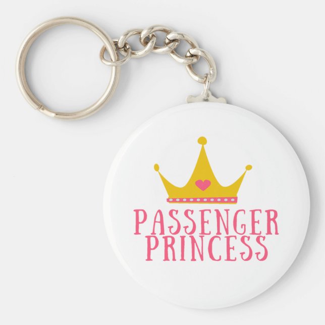 Passenger Princess med Krona Nyckelring (Framsidan)