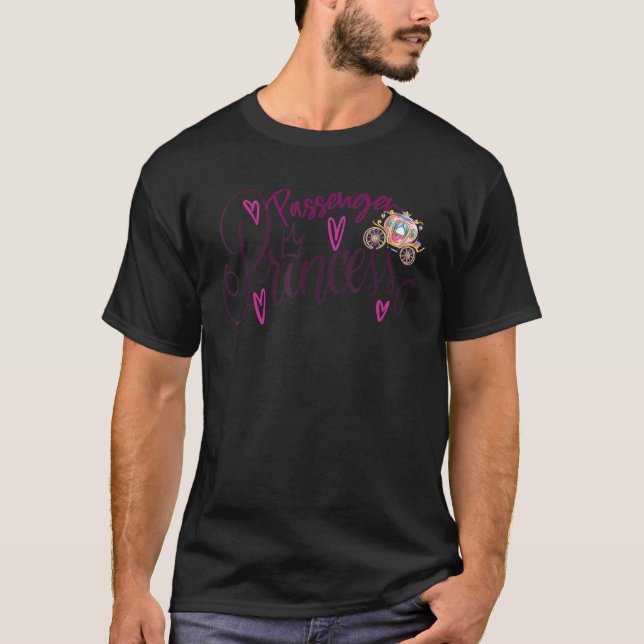 Passenger Princess Women s Funny Passenger Princes T Shirt (Framsida)