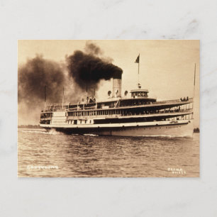 Passenger Steamer Greyhound - Louis Pesha Vykort