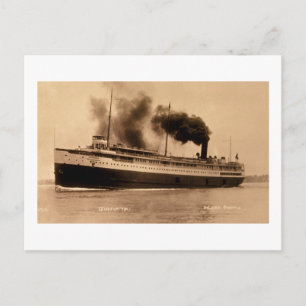 Passenger Steamer Juniata - Louis Pesha Vykort