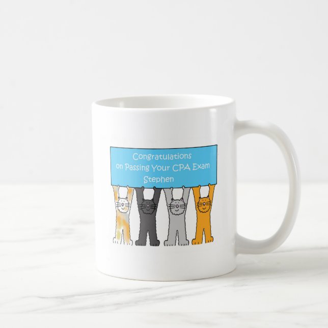 Passera CPA personifierade Exem Kaffemugg (Höger)