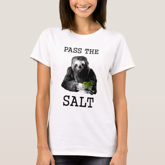 Passera det salt t shirt (Framsida)