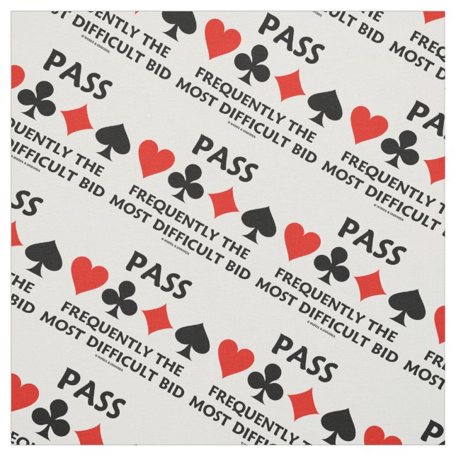 Passera det svåraste anbud överbryggar vanligt tyg (Provkarta)