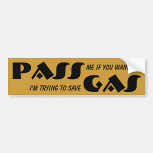 PASSERA, om du önskar/besparingen GASAR Bildekal