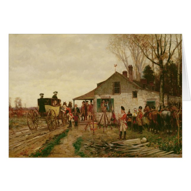 Passera utposten hälsningskort (Framsidan Horizontal)