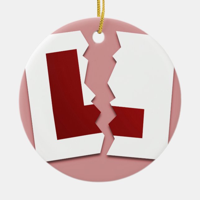 Passerade ditt förarprov julgransprydnad keramik (Framsidan)