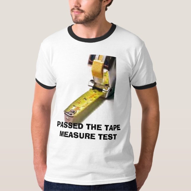 PASSERADE MÅTTBANDET TESTAR TEE SHIRT (Framsida)
